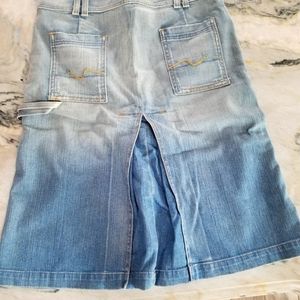 Denim Skirt by 7 For All Mankind (Size 27)